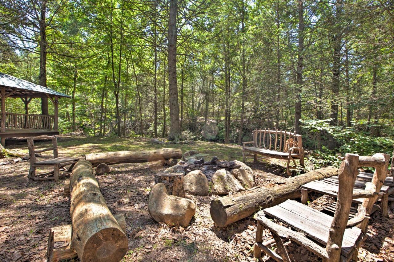 Clearwater Cabin On 10 Acres With Trout Stream! Monterey 외부 사진